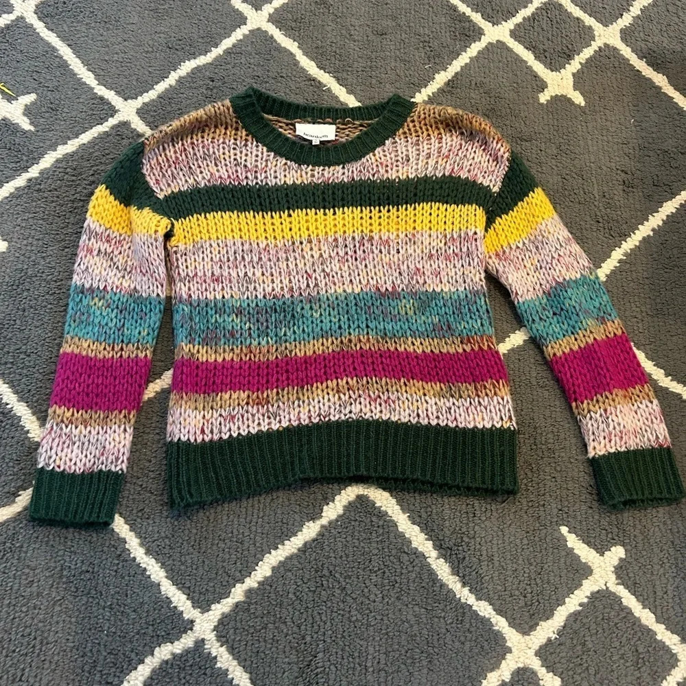 Heartloom Colorblock Knit Sweater